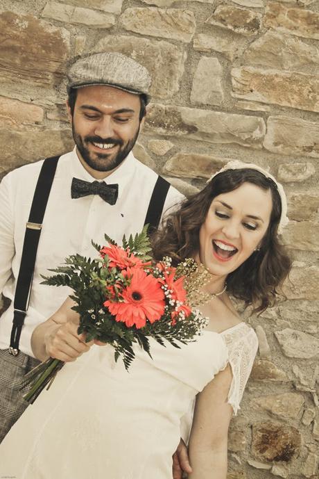 MARTA & THOMAS : UNA BODA HANDAMADE VINTAGE