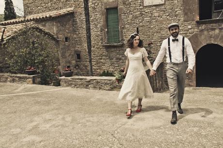 MARTA & THOMAS : UNA BODA HANDAMADE VINTAGE