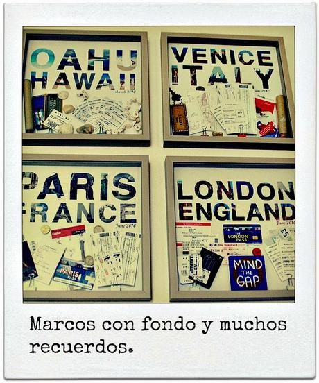 MEMORIAS DE UN VIAJE: OCHO IDEAS PARA GUARDAR RECUERDOS