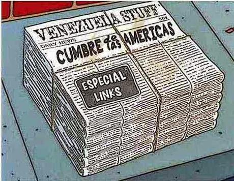 Periodismo Art Cómic - VII Cumbre de las Américas 2015 - Venezuela