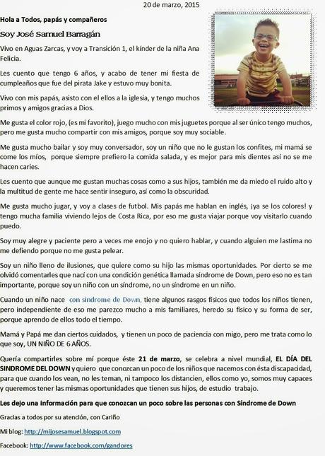 21 de marzo, día de cartas!