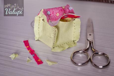 DIY - Casita alfiletero de tela