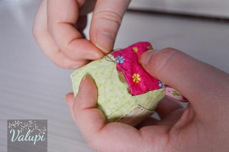DIY - Casita alfiletero de tela
