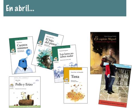 Novedades marzo 2015 editorial ANAYA INFANTIL Y JUVENIL