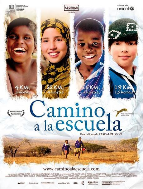 Camino a la escuela en Cine MaldàNins