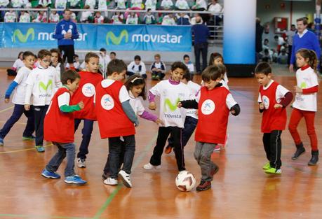 Inter Movistar ha jugado al fútbol sala con más de 1.500 escolares en las Giras Movistar Megacracks celebradas en la provincia de Granada
