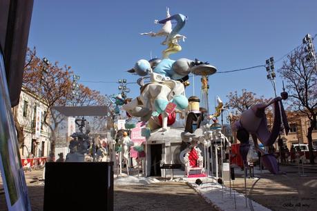 Terminan las Fallas 2015 con mucho frío y  pasadas por agua.