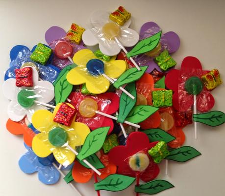 DULCES FLORES PARA DARLE LA BIENVENIDA A LA PRIMAVERA