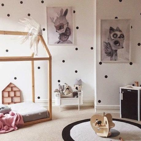 Casas para decorar habitaciones infantiles, una tendencia deco