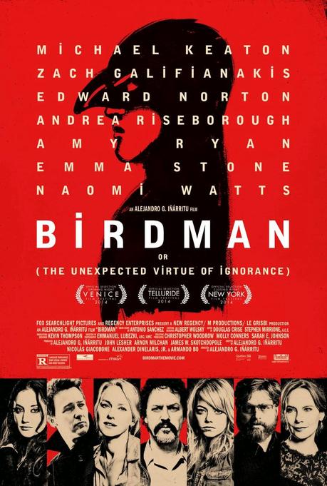 BIRDMAN (Alejandro G. Iñarritu, 2014)