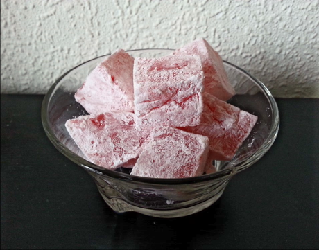 Delicias turcas (Turkish Delight, Lokum).