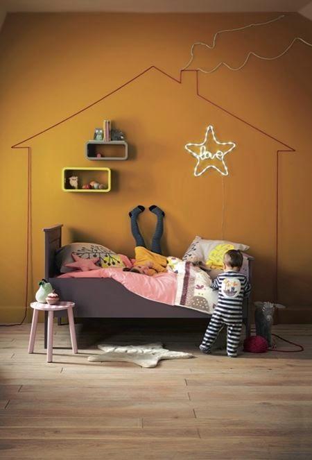 Casas para decorar habitaciones infantiles, una tendencia deco