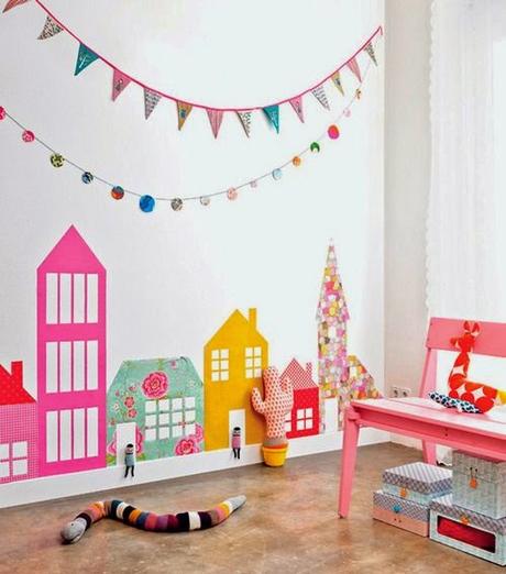 Casas para decorar habitaciones infantiles, una tendencia deco