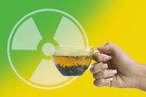 Té japonés radiactivo