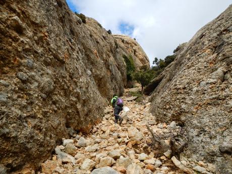 Pujador de la Roca Grossa. Roques de Benet. Parc Natural dels Ports (Tarragona)