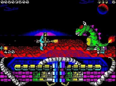 Retro-análisis: ‘Astro Marine Corps’ de Dinamic para Spectrum (1989) Ciertas animaciones de los personajes y escenarios están muy bien resueltas