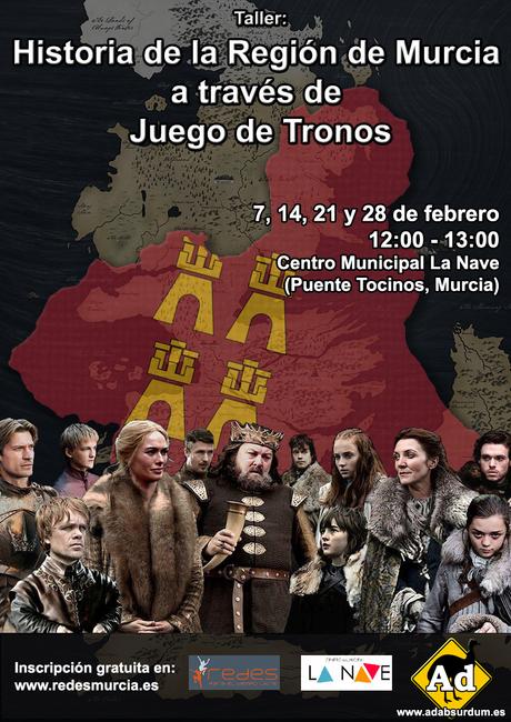 TALLER: Historia de la Región de Murcia a través de Juego de Tronos