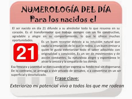 Numerología del día de nacimiento: 3, 12, 21 y 30
