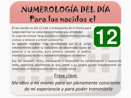Numerología del día de nacimiento: 3, 12, 21 y 30