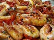Langostinos marinados horno Mazzancolle marinate guazzetto