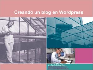 Curso de blogs para Periodistas y Comunicadores 2 (+PPT)