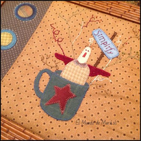 Country Primitive. Bolso Gorjuss.