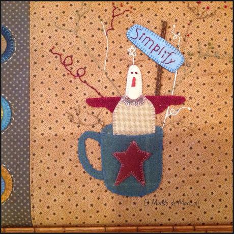 Country Primitive. Bolso Gorjuss.