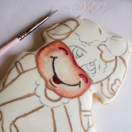 COMO PINTAR GALLETAS Y NO MORIR EN EL INTENTO, VAQUITA Y NIÑA COMO PINTAR GALLETAS Y NO MORIR EN EL INTENTO, VAQUITA Y NIÑA