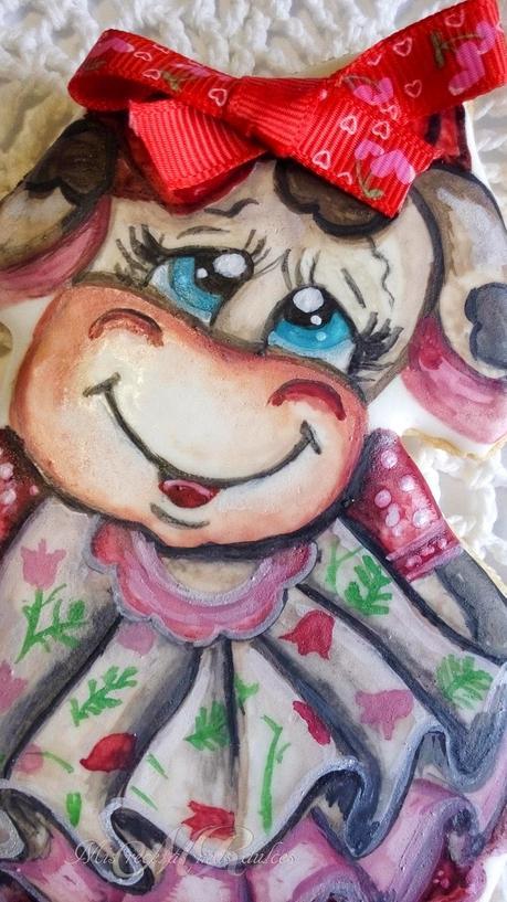 COMO PINTAR GALLETAS Y NO MORIR EN EL INTENTO, VAQUITA Y NIÑA COMO PINTAR GALLETAS Y NO MORIR EN EL INTENTO, VAQUITA Y NIÑA