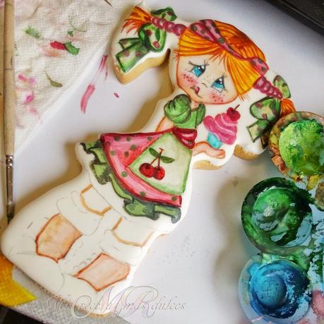 COMO PINTAR GALLETAS Y NO MORIR EN EL INTENTO, VAQUITA Y NIÑA COMO PINTAR GALLETAS Y NO MORIR EN EL INTENTO, VAQUITA Y NIÑA