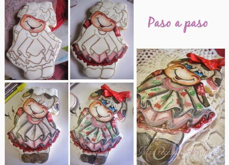 COMO PINTAR GALLETAS Y NO MORIR EN EL INTENTO, VAQUITA Y NIÑA COMO PINTAR GALLETAS Y NO MORIR EN EL INTENTO, VAQUITA Y NIÑA