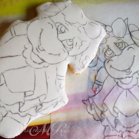 COMO PINTAR GALLETAS Y NO MORIR EN EL INTENTO, VAQUITA Y NIÑA COMO PINTAR GALLETAS Y NO MORIR EN EL INTENTO, VAQUITA Y NIÑA