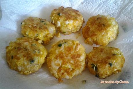 Potaje de garbanzos con albóndigas de bacalao