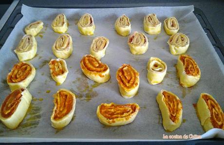 Rollitos de hojaldre