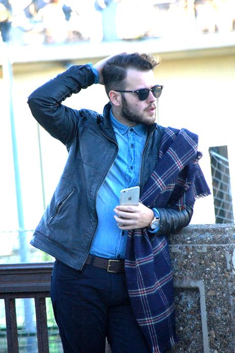 Spring with big Scarf