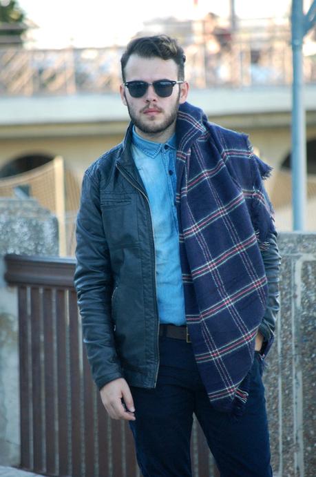 Spring with big Scarf