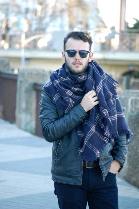 Spring with big Scarf