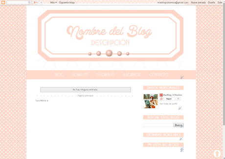 Plantillas y cabeceras para Blogger