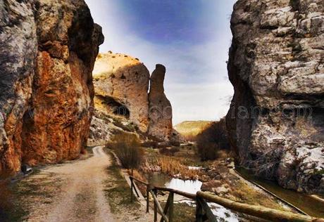 Senderismo en Calomarde, el barranco de la Hoz de Albarracín