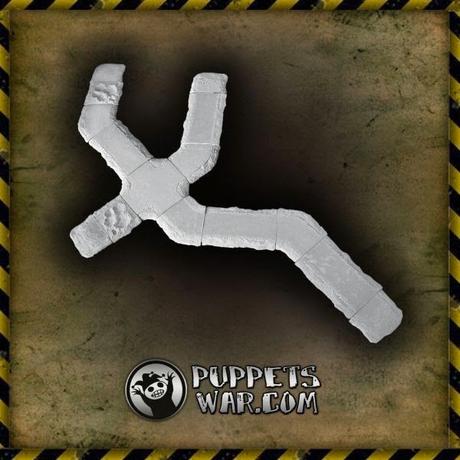 Carreteras de resina de Puppets War