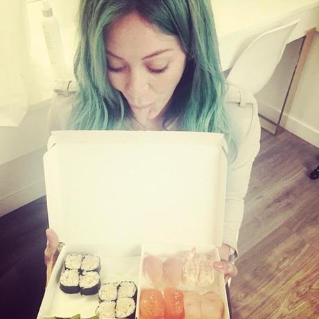 Hillary Duff pelo verde