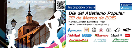 DEPORTIVAlcalá: Hoy 22 de Marzo se celebra en Alcalá de Henares el Día del Atletismo Popular 2015... Yes we run!!