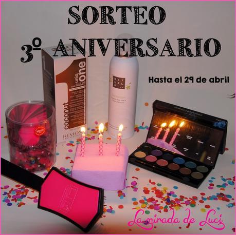 SORTEO 3º ANIVERSARIO SORTEO 3º ANIVERSARIO