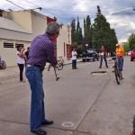 Juegan Golf con los baches en San Luis Potosí