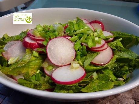 Ensalada de rabanitos