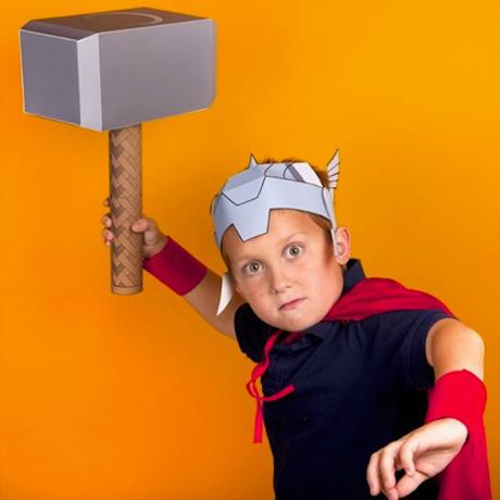 disfraz infantil casero thor