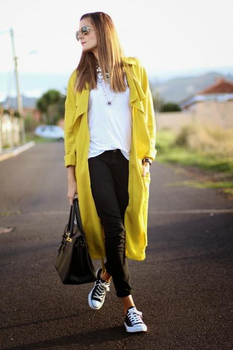 Como combinar un trench mostaza / How to combine a mustard trench