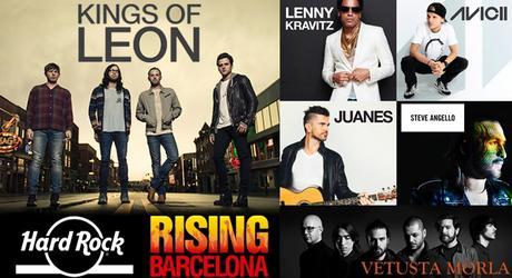 El Hard Rock Rising tendrá lugar en Barcelona y contará con Lenny Kravitz y Kings Of Leon entre otros
