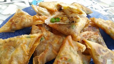 Samosas veganas