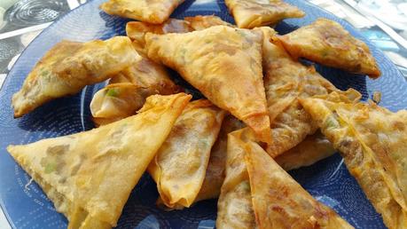 Samosas veganas